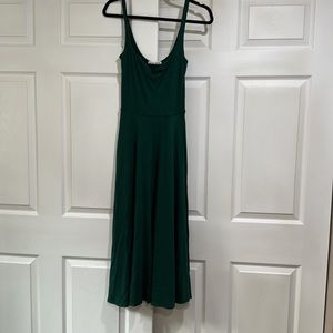 Reformation Rou Knit Drees - Green - Small